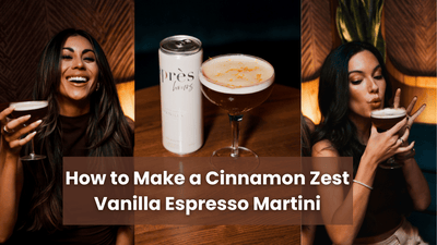 How to Make a Cinnamon Zest Vanilla Espresso Martini
